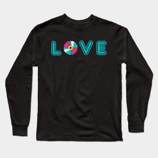 CDs Love Old Fashion Music Long Sleeve T-Shirt